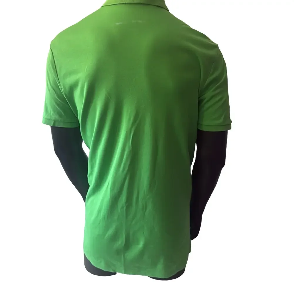 Ralph Lauren Green Polo Shirt Classic Design EA072 - Picture 7 of 11